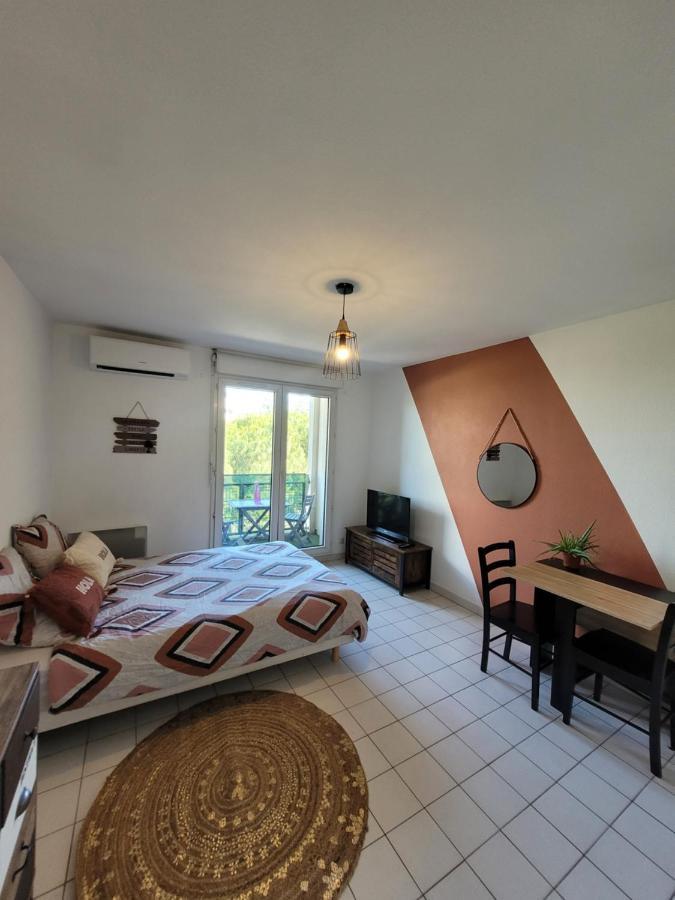 דירות מונפלייה Charmant Studio Vue Sur Les Berges Du Lez מראה חיצוני תמונה